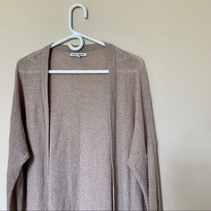 AE beige cardigan - size L